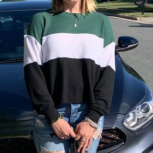 Hollister color block tee